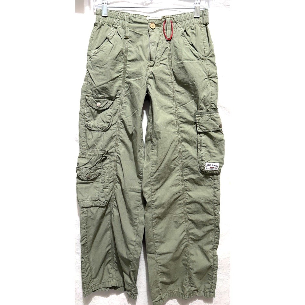 BDG Urban Outfitters‎ Y2K Light Army Green Women's Baggy Cargo Pants Size XS